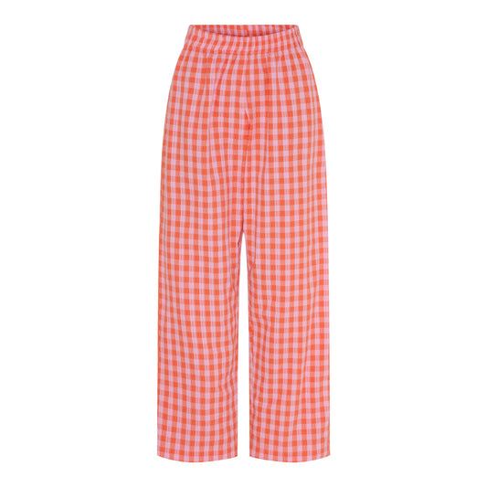 Blume Pants / Red Rose Check